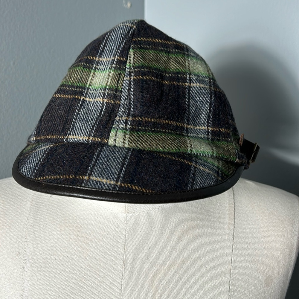 Scala Wool Pronto Wool Plaid Hat size OS